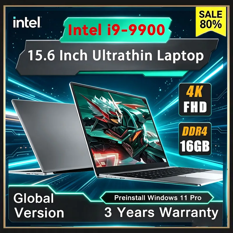 Pc Gaming Intel - 2026 Taşınabilir Dizüstü Bilgisayar, Windows 11