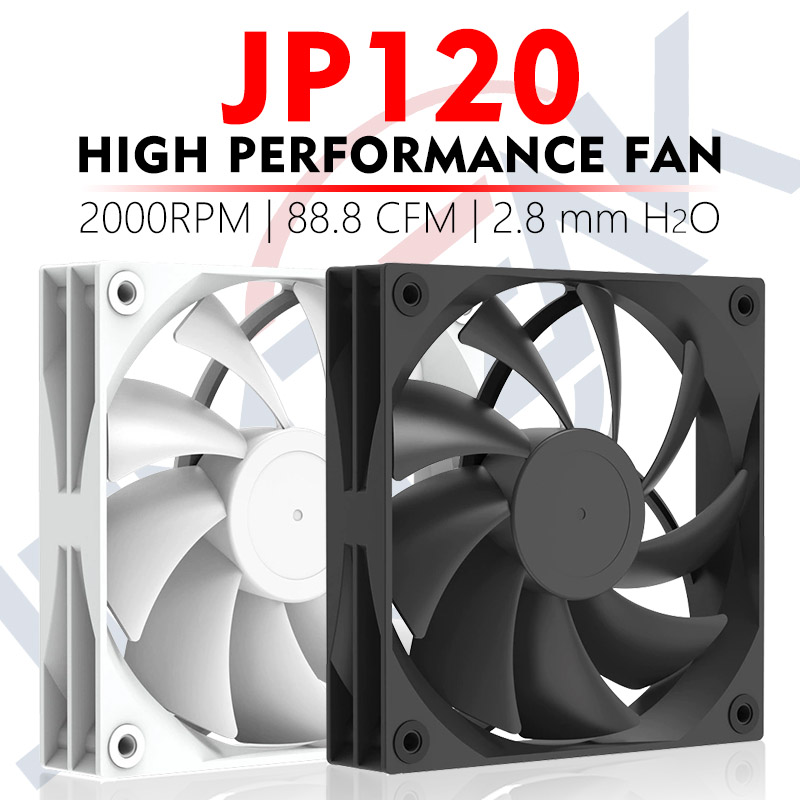 Pc Gaming Liquid - JUMPEAK JP120 120mm Fan 2000RPM Yüksek