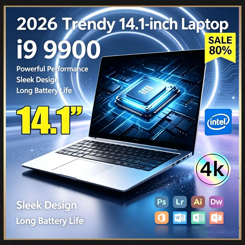 Pc Gaming Intel - 14,1 inç Ultra İnce Laptop PC