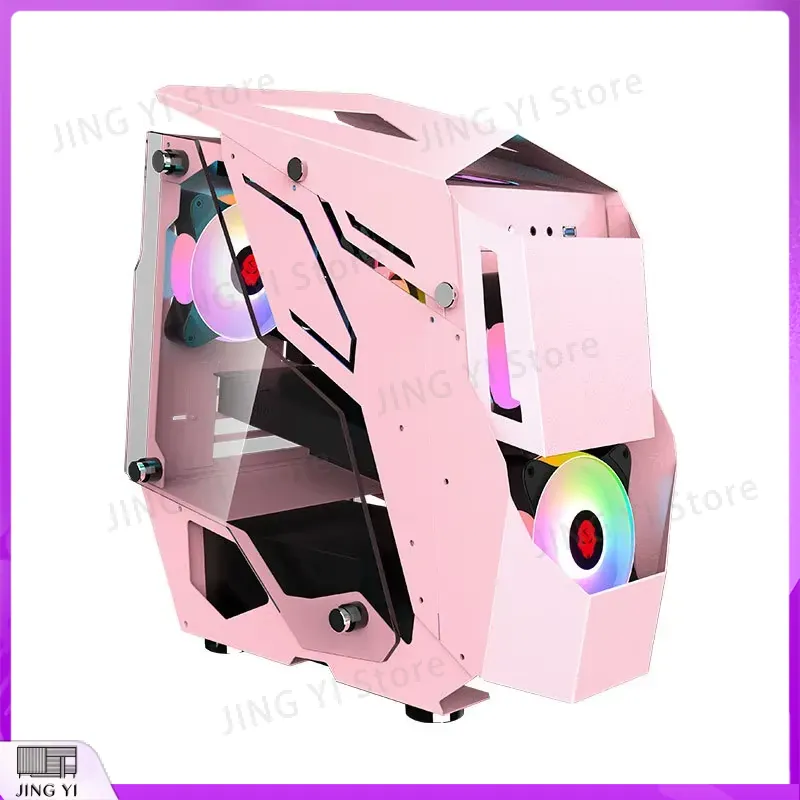 Pc Gaming Pink - Mini ITX Oyun Bilgisayarı Kasası ATX